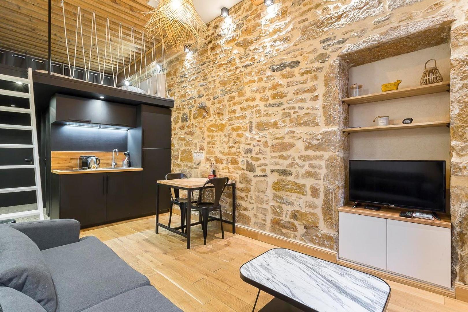 Hamac Suites - Studio Ainay 1 - Hyper Centre Lyon - 2 Personnes Экстерьер фото
