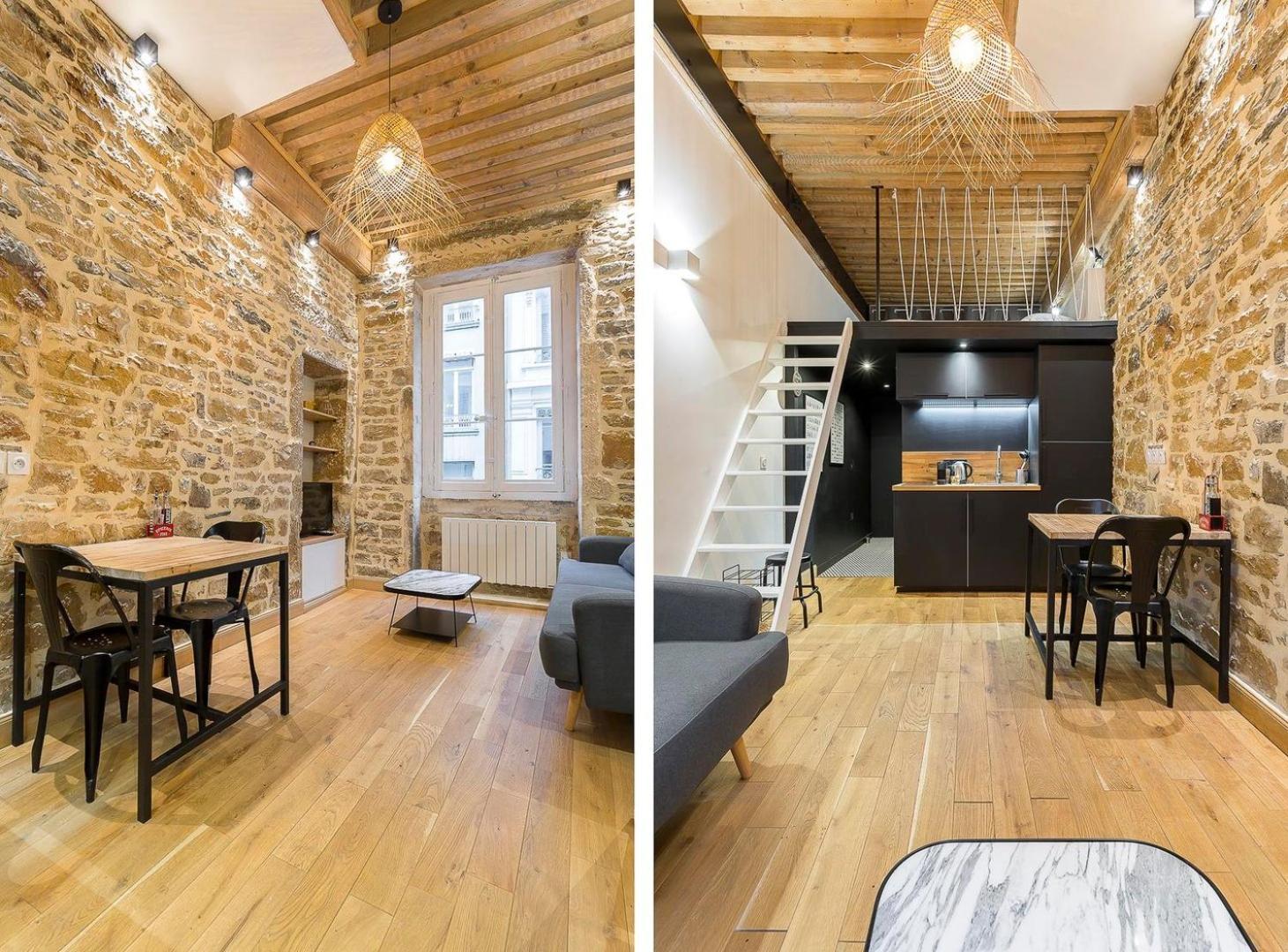 Hamac Suites - Studio Ainay 1 - Hyper Centre Lyon - 2 Personnes Экстерьер фото